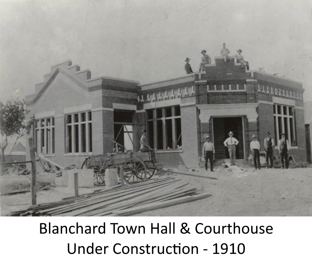 Blanchard, Okla History, etc.